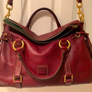 Dooney & Bourke Florentine Bag NWOT in beautiful bordeaux color🤎